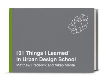 101 Things I Learned in Urban Design School Sale