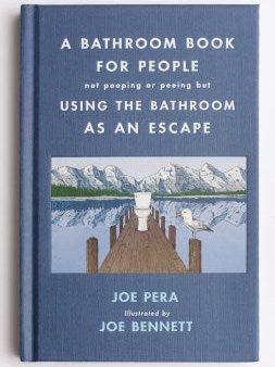 A Bathroom Book for People Not Pooping or Peeing but Using the Bathroom As an Escape Online Sale